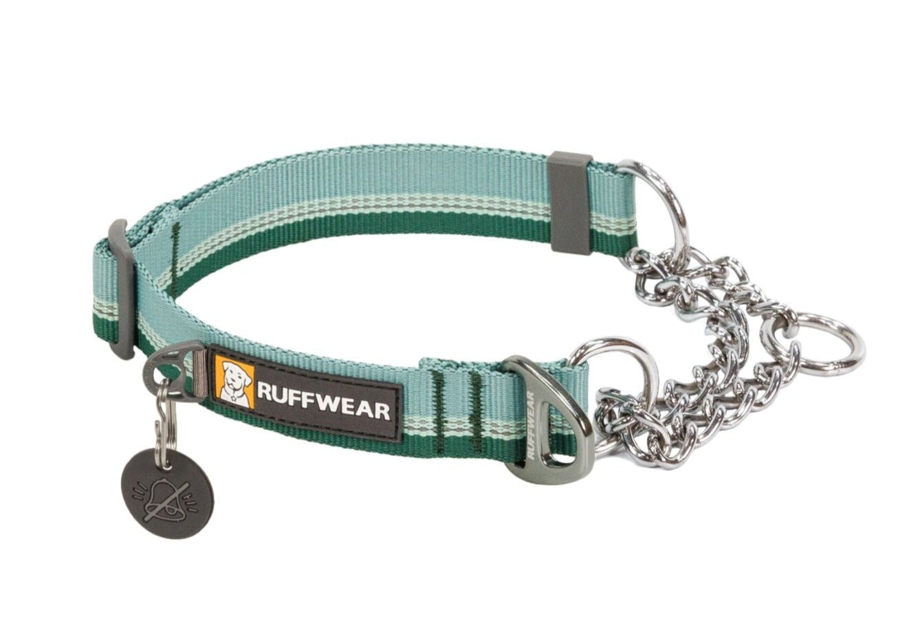 Collar para Perros Modelo Chain Reaction Verde (River Rock Green) - Ruffwear