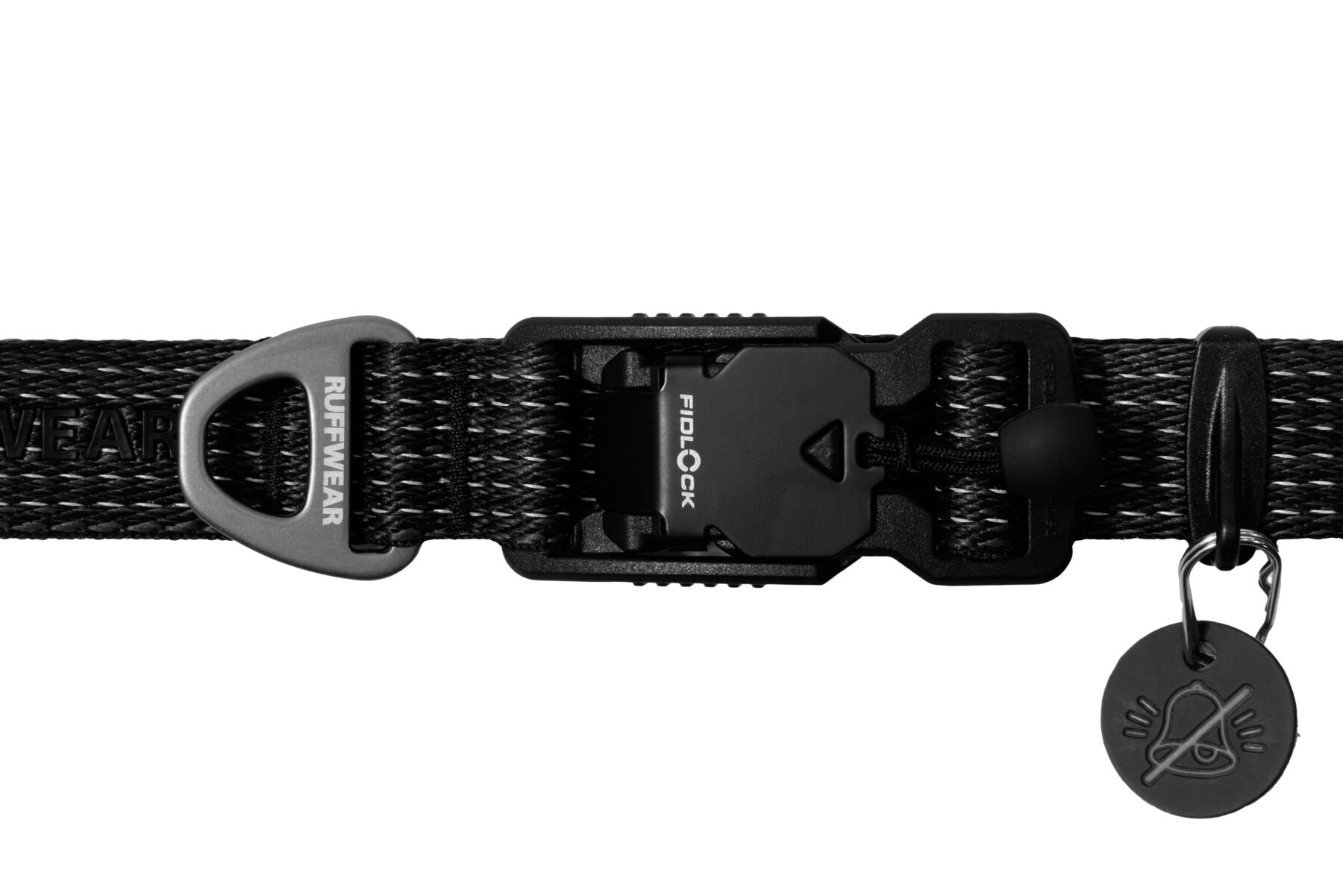 Collar para Perro Ridgeline™ Collar en Negro Obsidiana (Obsidian Black) | Ruffwear