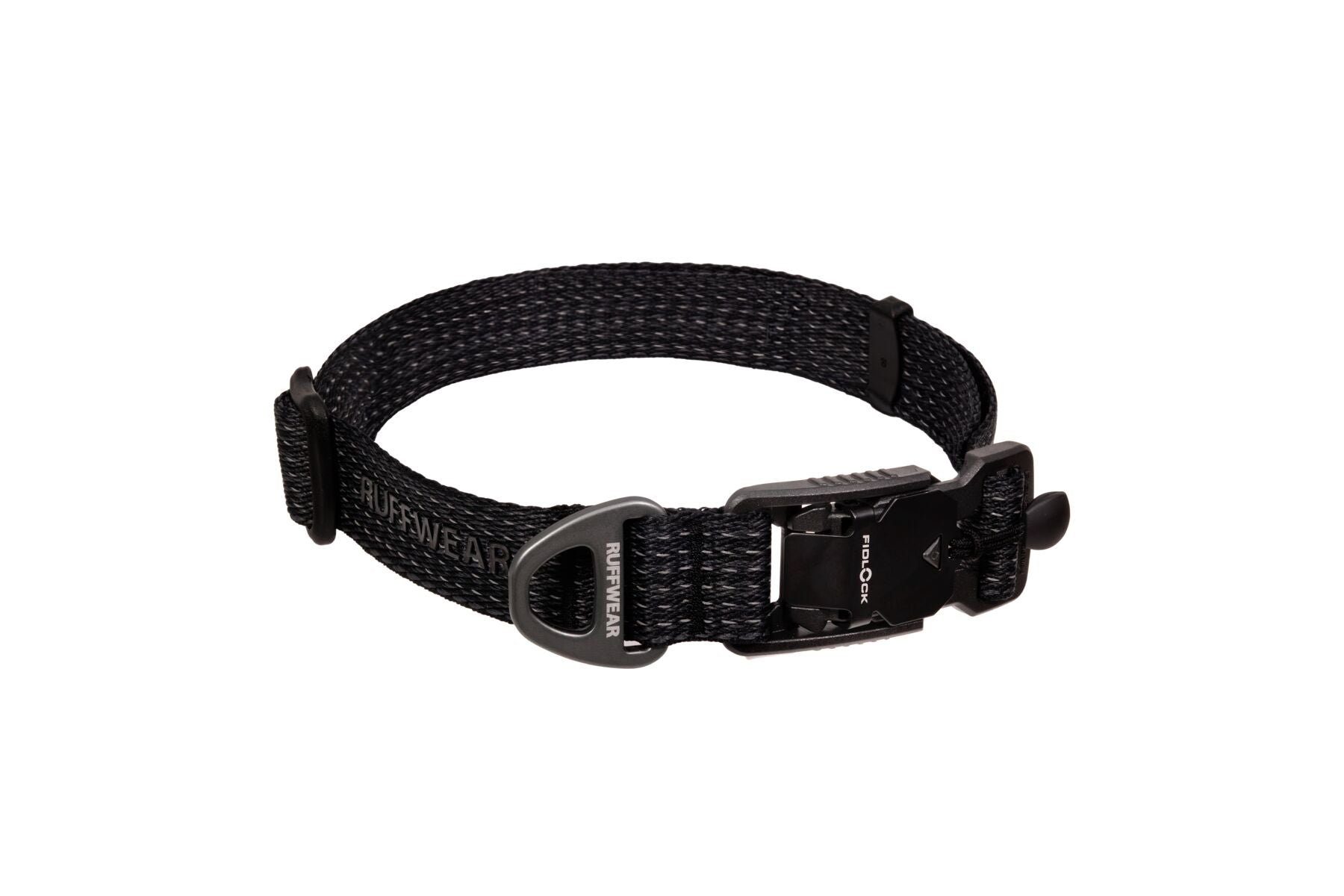 Collar para Perro Ridgeline™ Collar en Negro Obsidiana (Obsidian Black) | Ruffwear