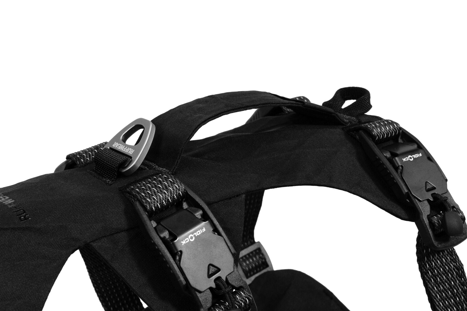Pechera para Perro Ridgeline™ Harness en Negro Obsidiana (Obsidian Black) | Ruffwear