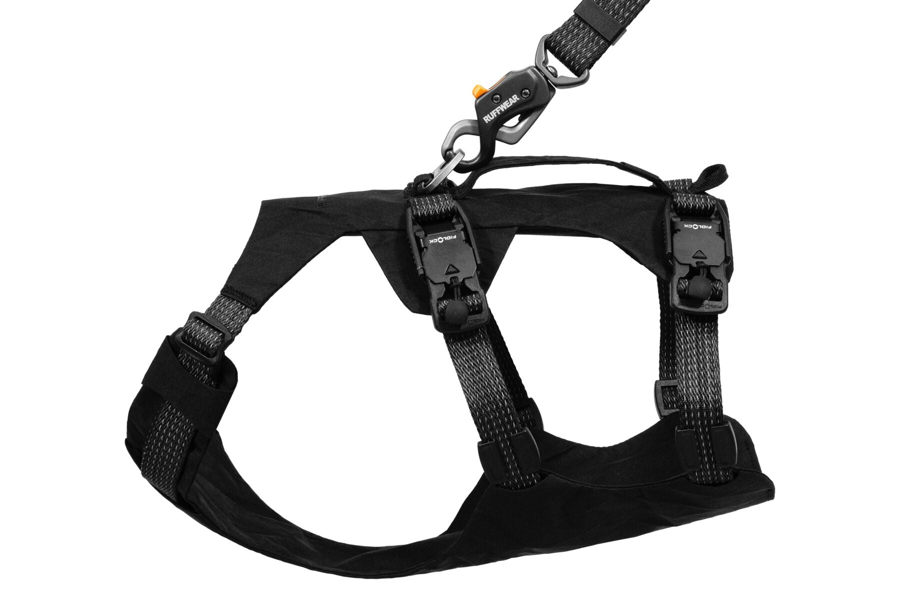 Pechera para Perro Ridgeline™ Harness en Negro Obsidiana (Obsidian Black) | Ruffwear