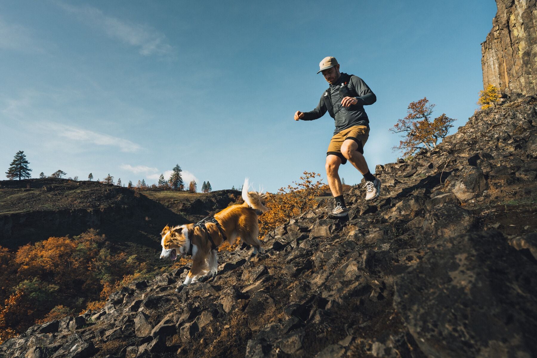 Botas para Perro Ridgeline™ Shoes en Negro Obsidiana (Obsidian Black) | Ruffwear