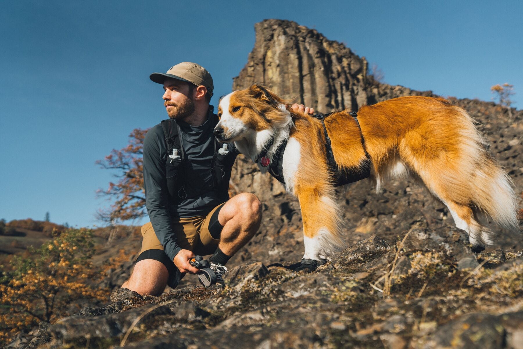 Botas para Perro Ridgeline™ Shoes en Negro Obsidiana (Obsidian Black) | Ruffwear