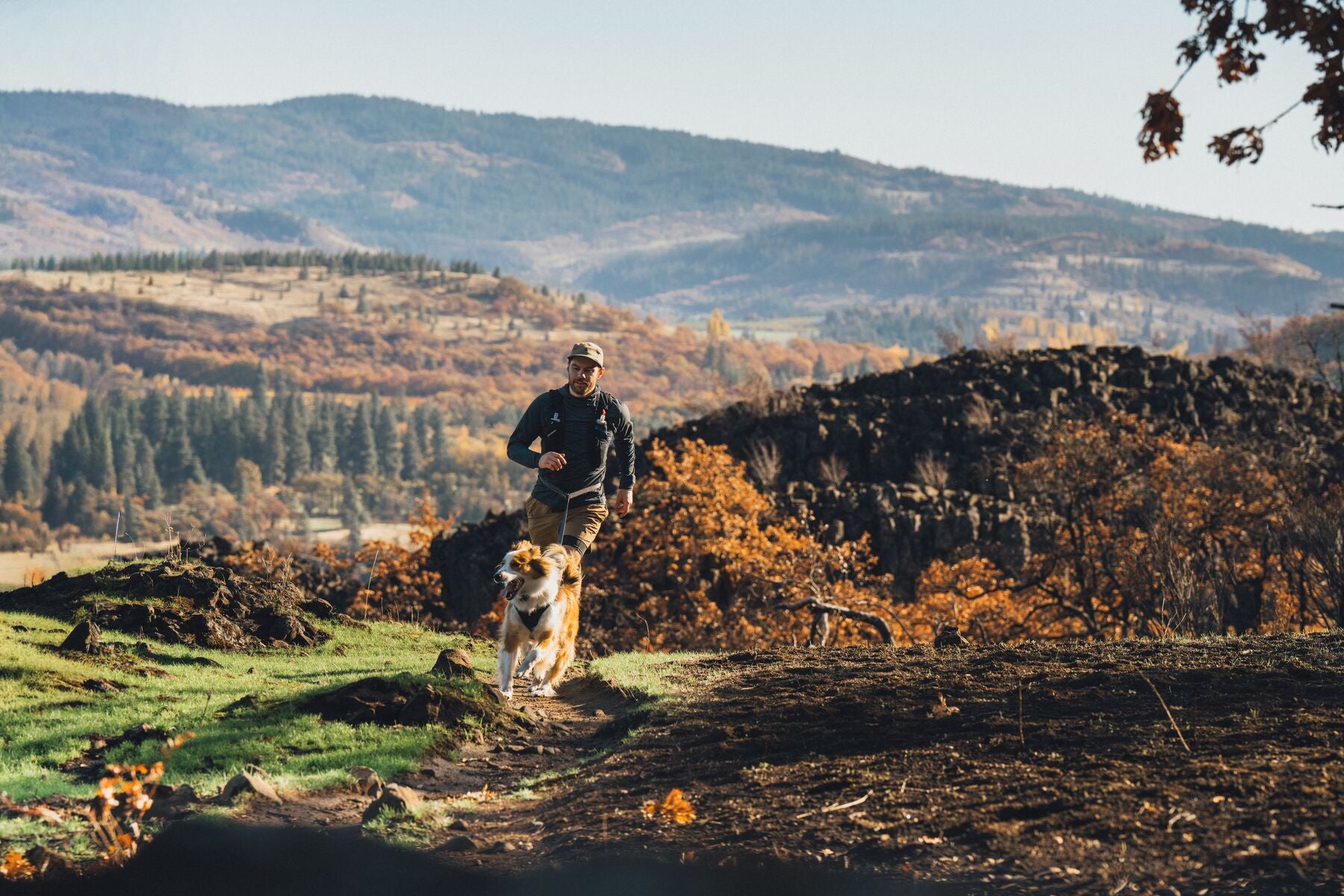 Botas para Perro Ridgeline™ Shoes en Negro Obsidiana (Obsidian Black) | Ruffwear
