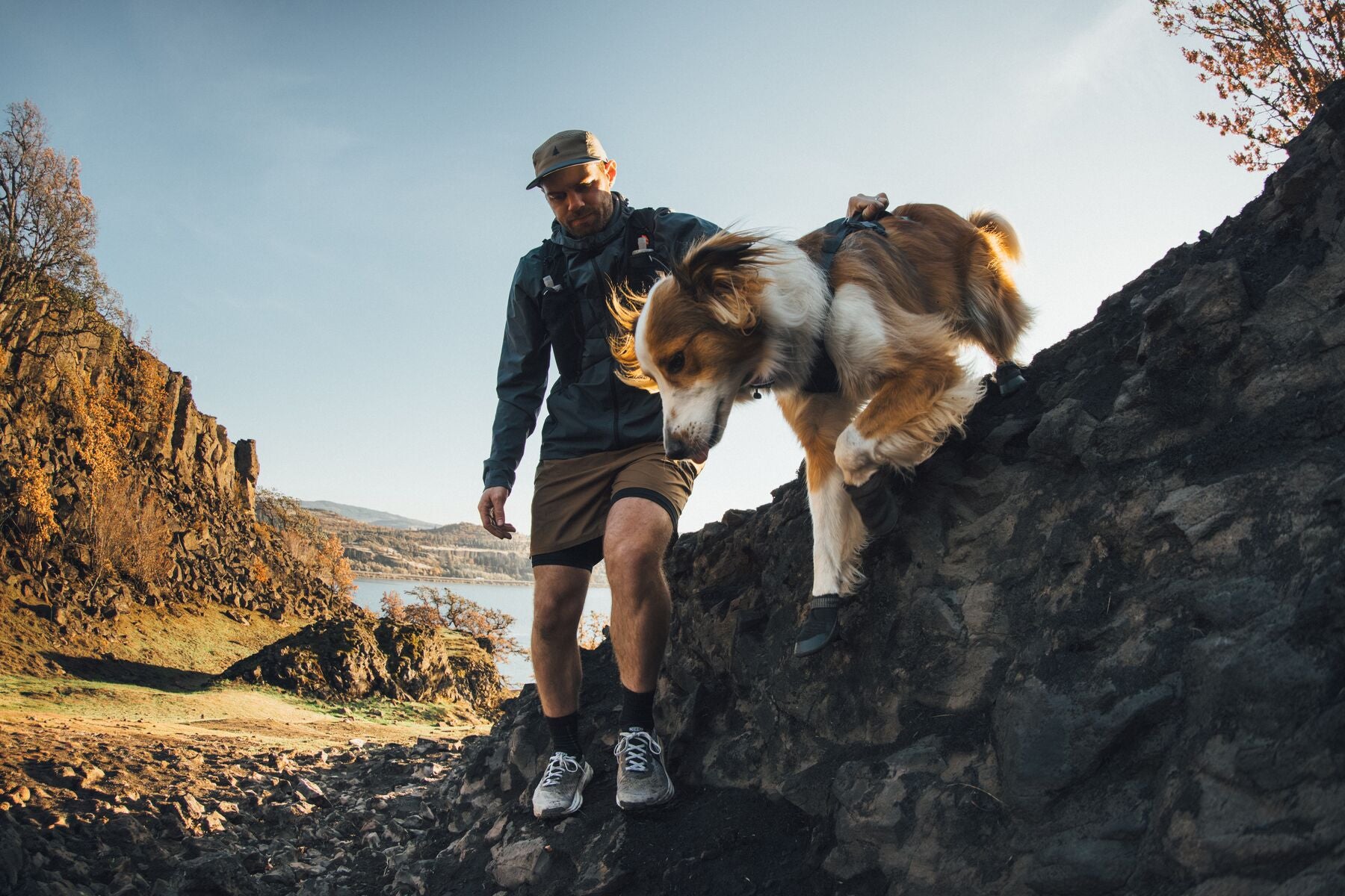 Botas para Perro Ridgeline™ Shoes en Negro Obsidiana (Obsidian Black) | Ruffwear