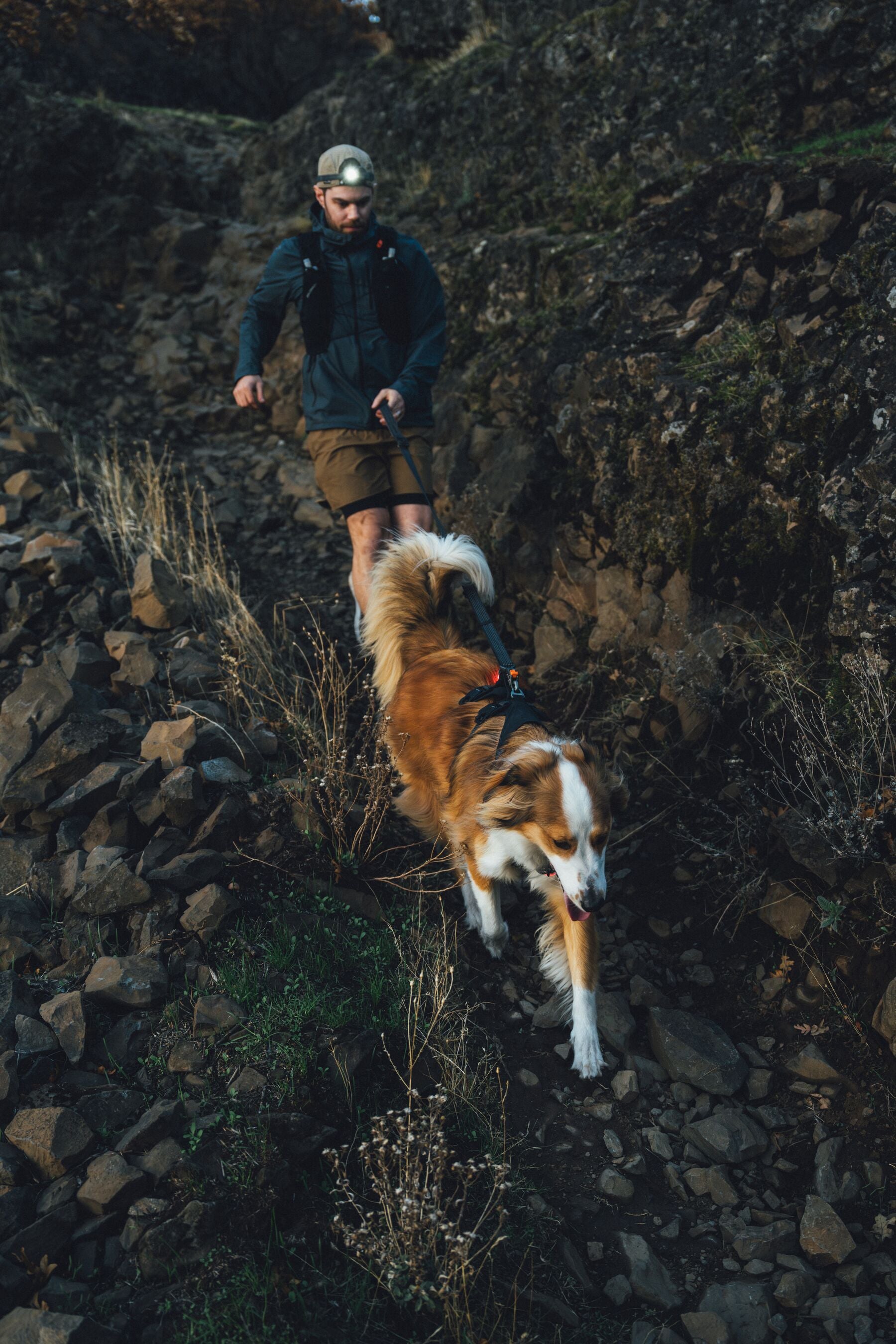 Correa para Perro Ridgeline™ Leash en Negro Obsidiana (Obsidian Black) | Ruffwear