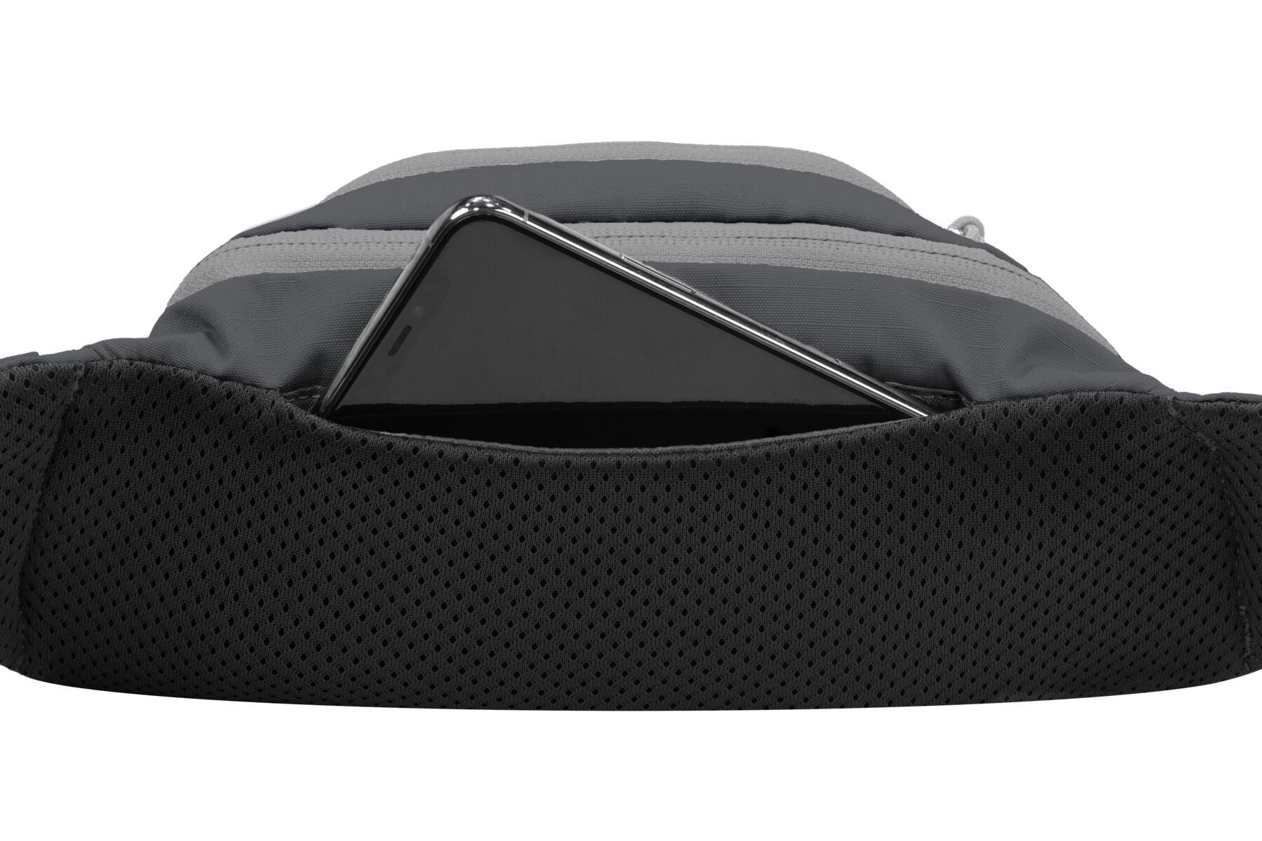 Home Trail® Hip Pack Gris Granito (Granite Gray) de Ruffwear - Cangurera para Humanos con Perros