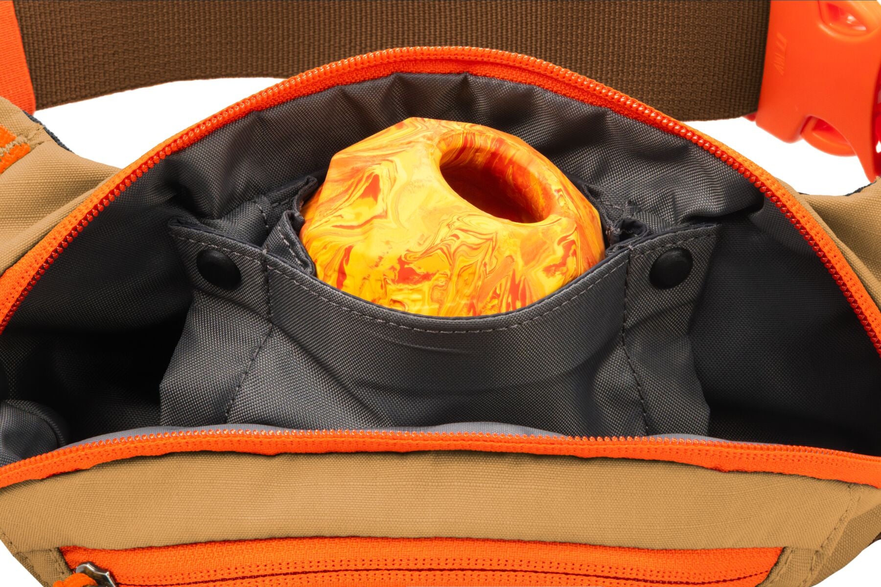 Home Trail® Hip Pack Café Oso (Brown Bear) de Ruffwear - Cangurera para Humanos con Perros