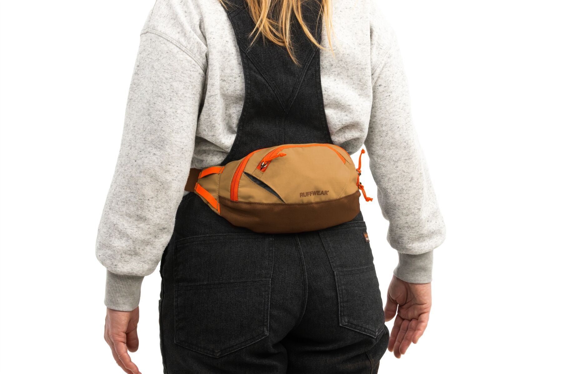 Home Trail® Hip Pack Café Oso (Brown Bear) de Ruffwear - Cangurera para Humanos con Perros