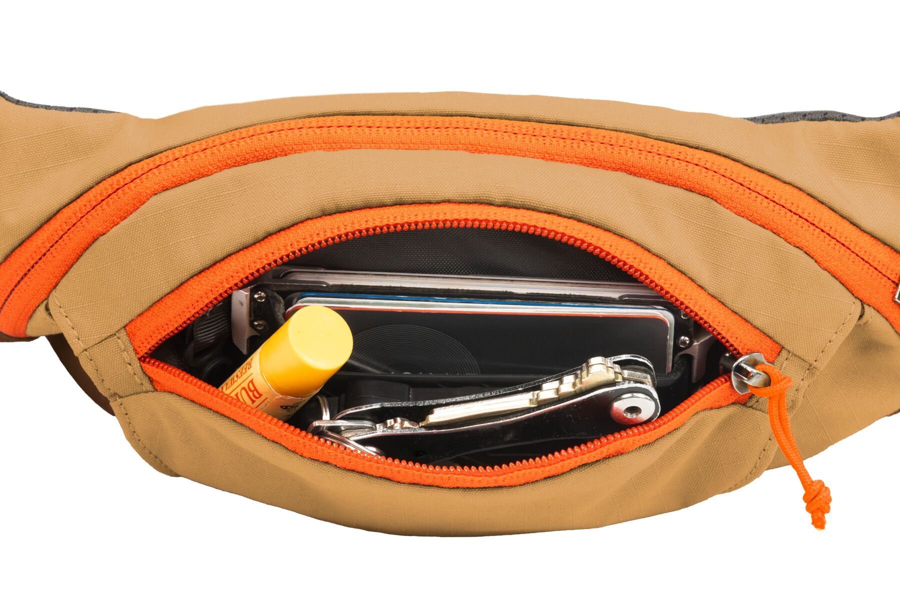 Home Trail® Hip Pack Café Oso (Brown Bear) de Ruffwear - Cangurera para Humanos con Perros