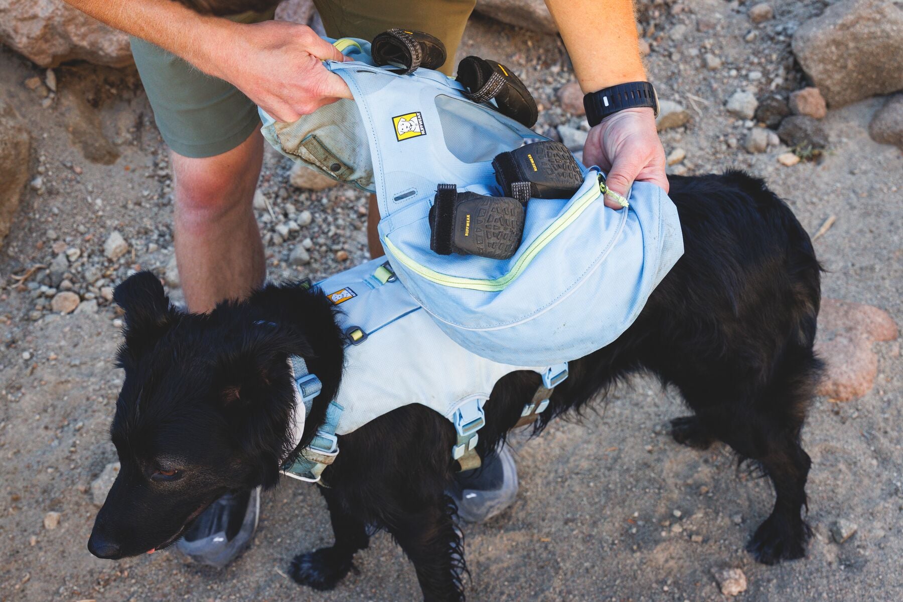 Botas para Perro Ridgeline™ Shoes en Negro Obsidiana (Obsidian Black) | Ruffwear