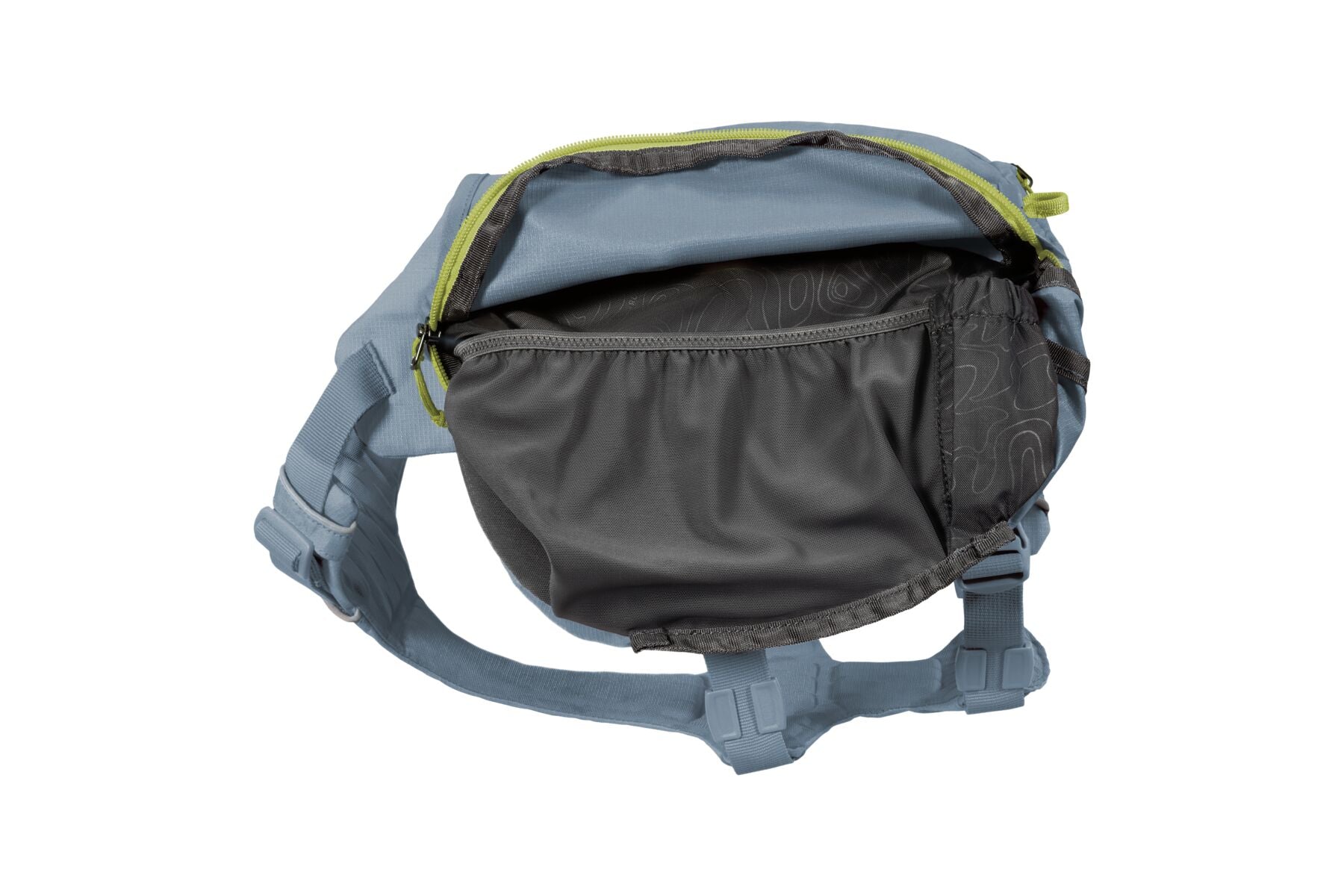 Alforja 2 en 1 de Hidratación & Pechera Palisades™ Pack en Azul Glacial (Glacier Lake) | Ruffwear