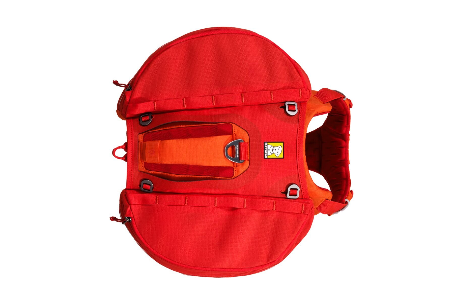 Alforja 2 en 1 de Hidratación & Pechera Palisades™ Pack en Rojo Grosella (Red Currant) | Ruffwear