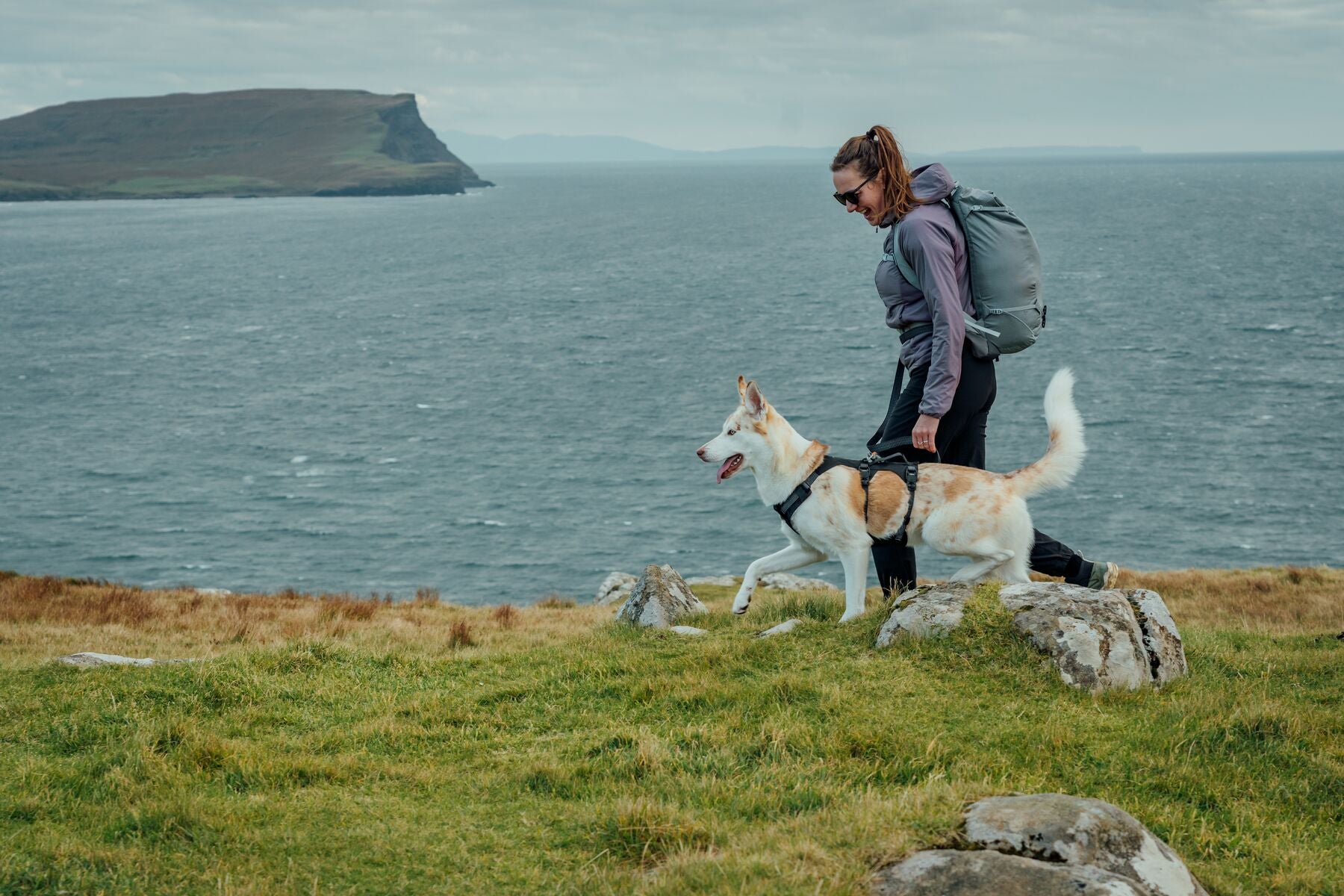 Correa para Perro Ridgeline™ Leash en Negro Obsidiana (Obsidian Black) | Ruffwear