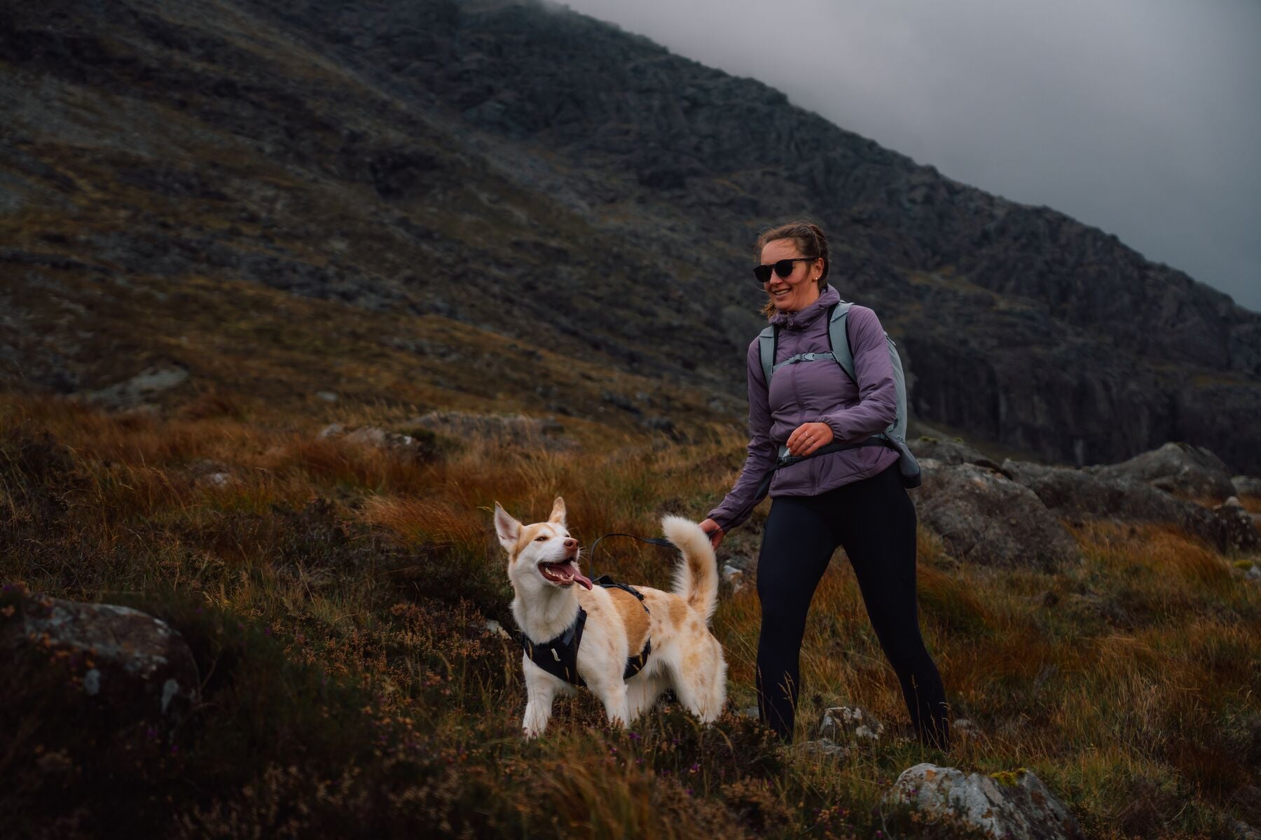 Correa para Perro Ridgeline™ Leash en Negro Obsidiana (Obsidian Black) | Ruffwear