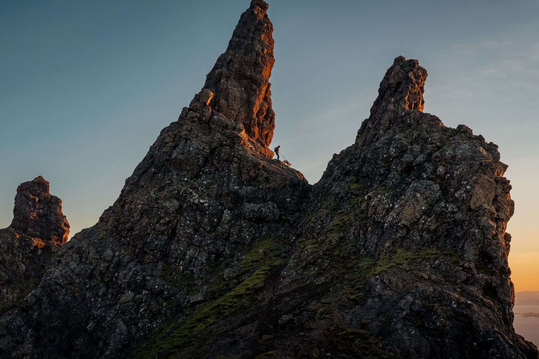 Correa para Perro Ridgeline™ Leash en Negro Obsidiana (Obsidian Black) | Ruffwear