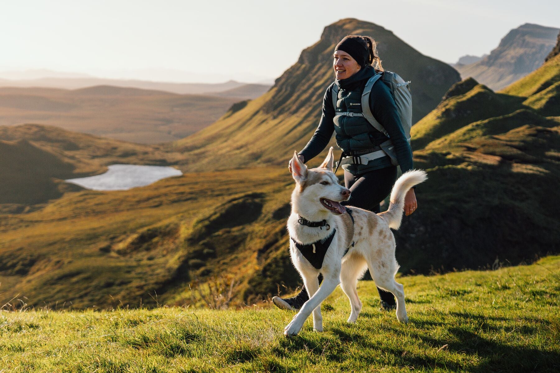 Correa para Perro Ridgeline™ Leash en Negro Obsidiana (Obsidian Black) | Ruffwear