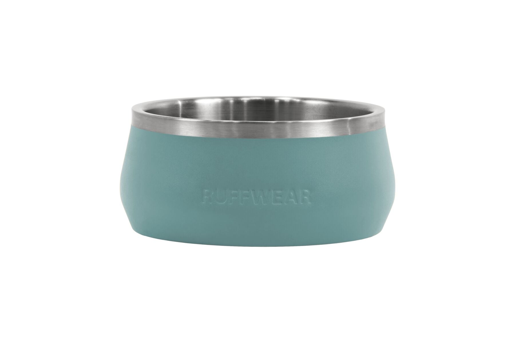 Plato Basecamp Ruffwear Verde Roca de Río tamaño chico 0.8 L, 16.5 cm de diámetro