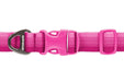 Hebilla lateral y anillo en V de aluminio del collar Front Range Pink Rose