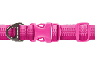 Hebilla lateral y anillo en V de aluminio del collar Front Range Pink Rose