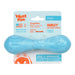 HURLEY de West Paw® color Azul Aqua Jaspeado (Aqua Swirl) Línea Puppy – Hueso de Juguete para Cachorros