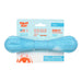 HURLEY de West Paw® color Azul Aqua Jaspeado (Aqua Swirl) Línea Puppy – Hueso de Juguete para Cachorros