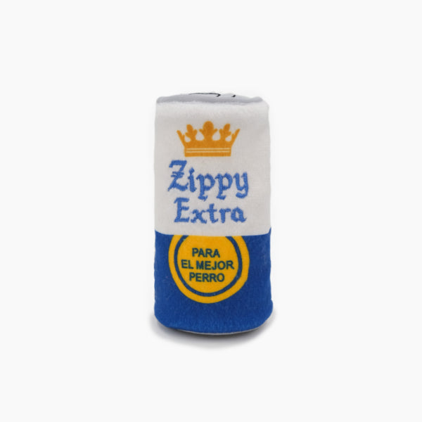 Peluche en Forma de Cerveza Extra - Squeakie Can de ZippyPaws