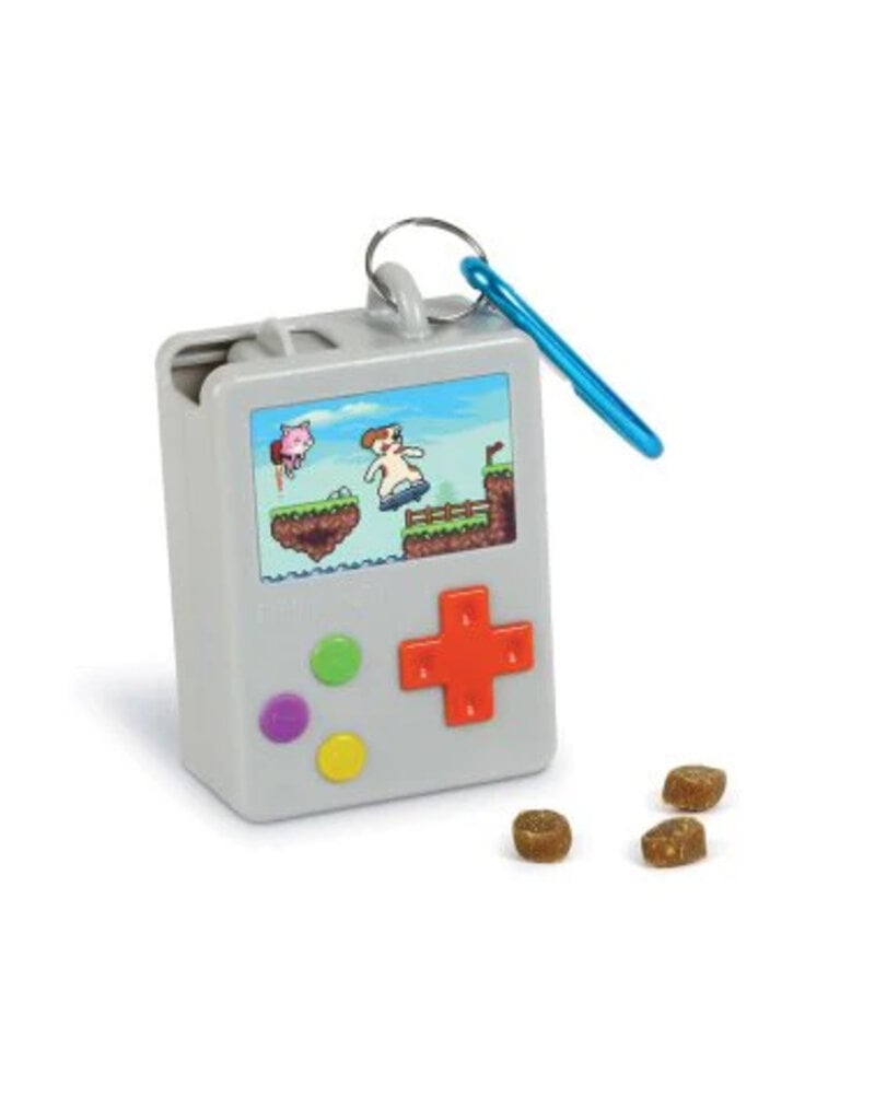 Porta-premios Pocket Gamer con mosquetón y premios
