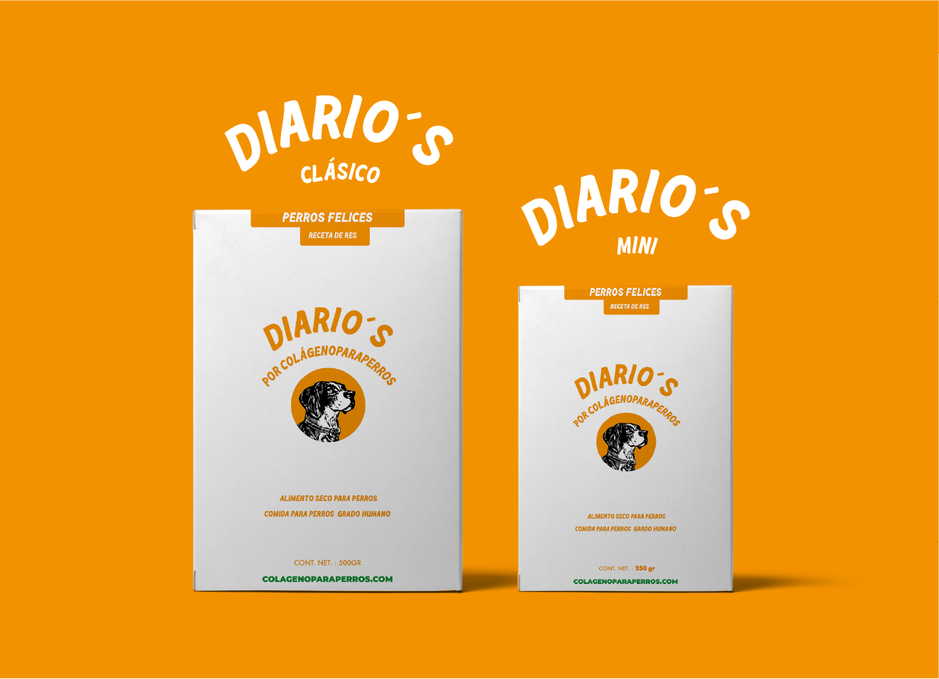 DIARIO'S - Alimento Deshidratado Seco para Perros y Gatos Grado Humano