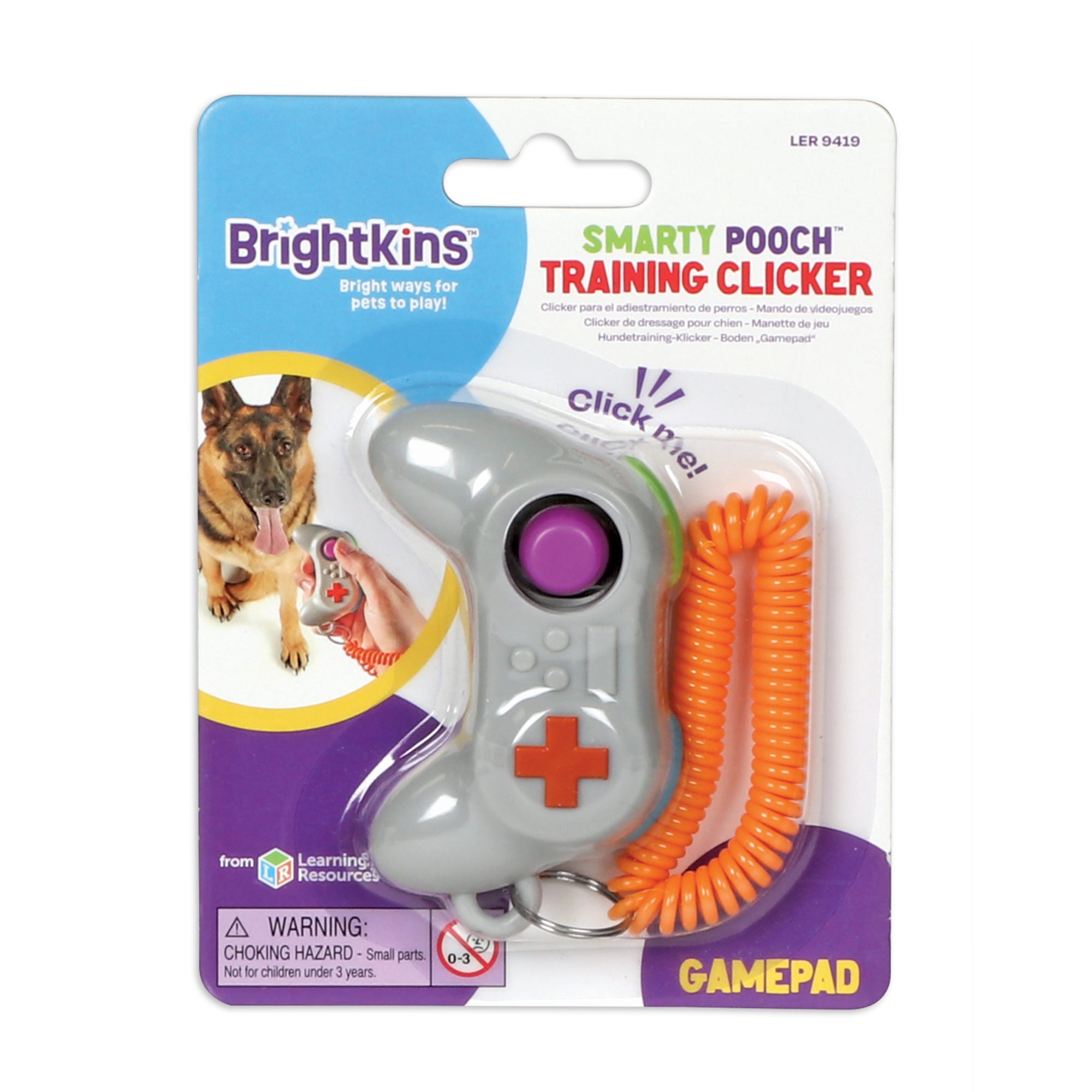 Clicker de Entrenamiento para Perros Smarty Pooch: Control Gamer | Brightkins