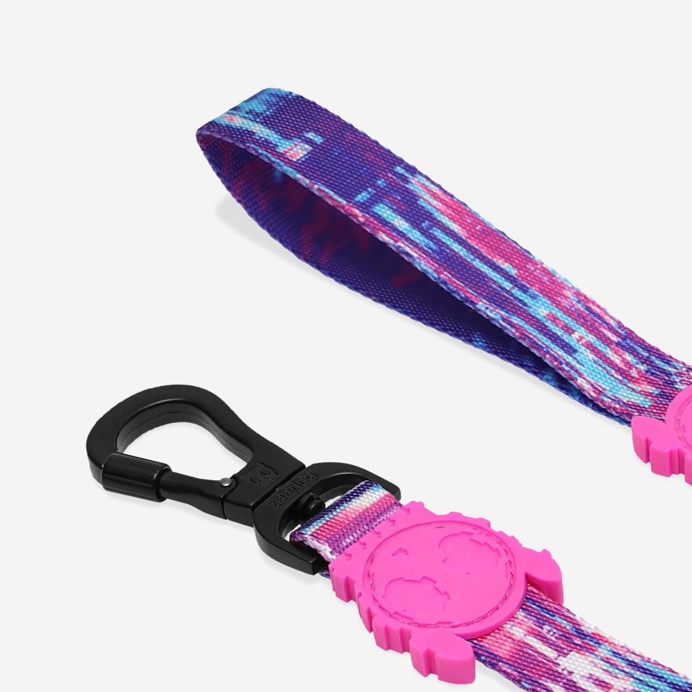 Correa para Perros Error #502 - Colección Glitch - Rosa con Azul | Zee.Dog