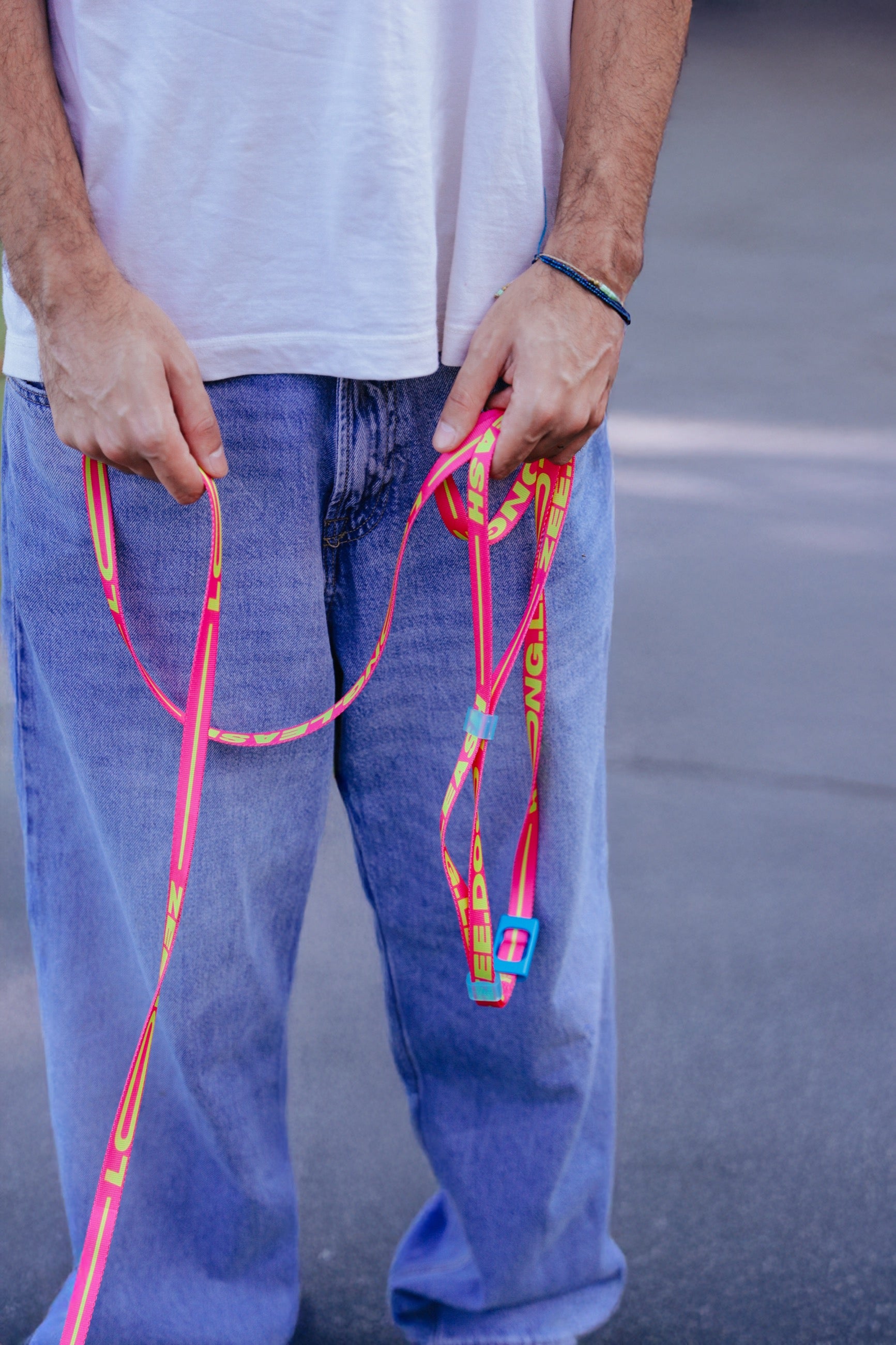 Correa Larga para Perro Zee.Dog Primo DRAGO - Ajustable y Resistente