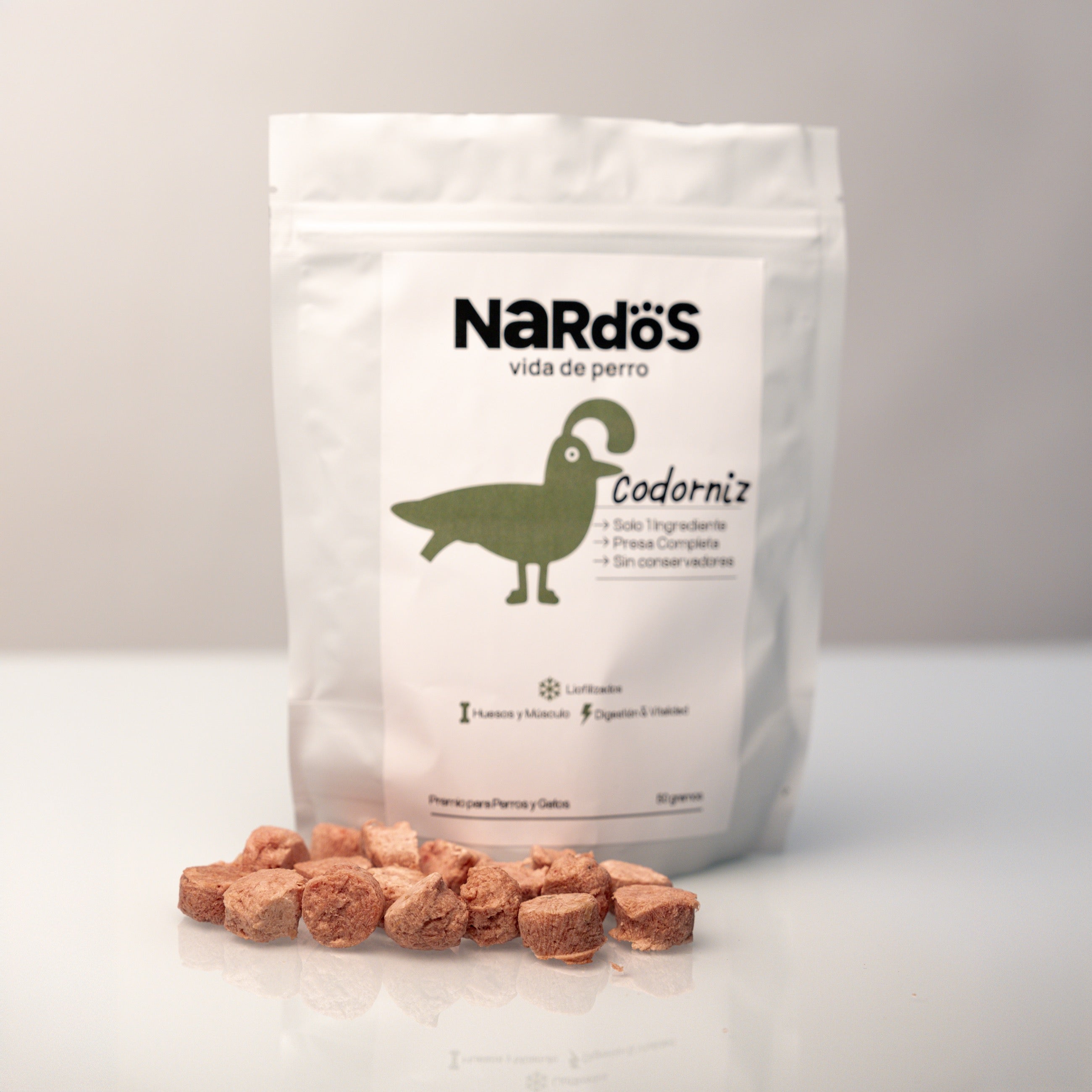 Medallones de Codorniz Entera — Presa Completa: Carne, Hueso y Piel | Método Nardos™