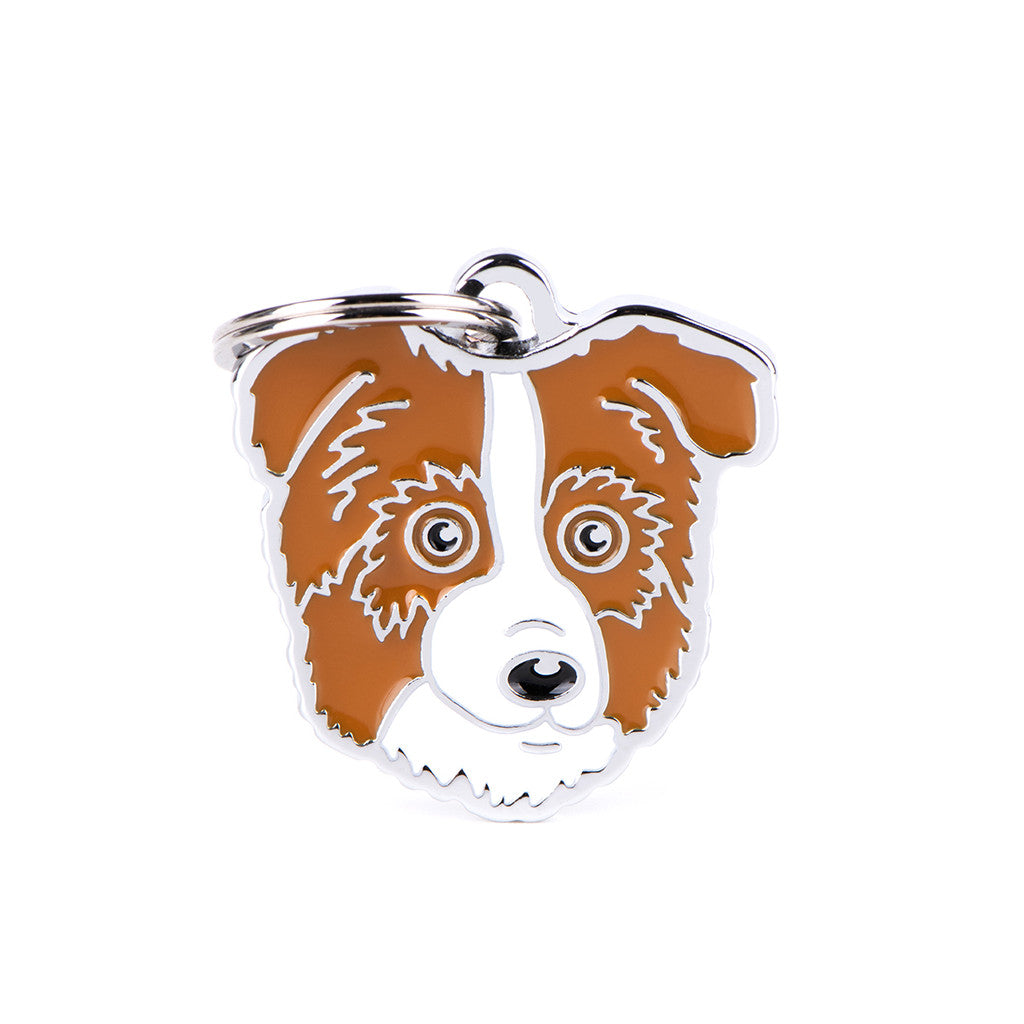 Placa ID Friends Australian Shepherd Rojo | MyFamily