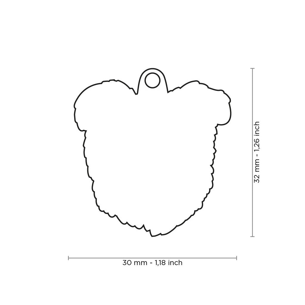 Placa ID Friends Australian Shepherd Rojo | MyFamily