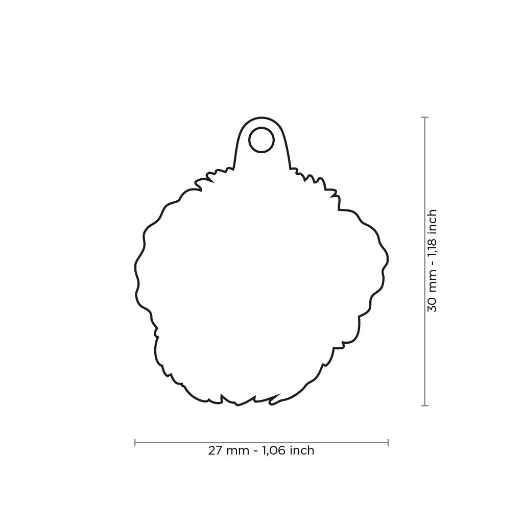 Placa ID Friends Lagotto Romagnolo Marrón | MyFamily