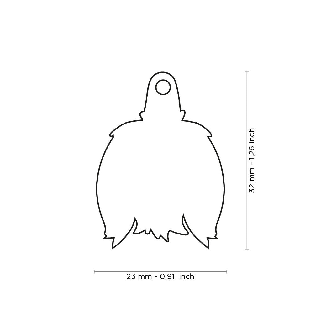 Placa ID Friends Shih Tzu Blanco y Negro | MyFamily