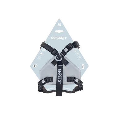 ORIGAMI Dog Harness aqua twist