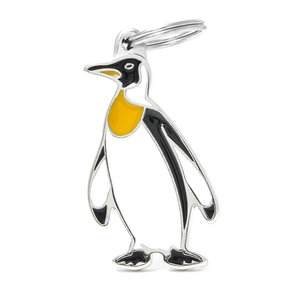 Placa ID Charms en Forma de Pingüino para Perros y Gatos | MyFamily