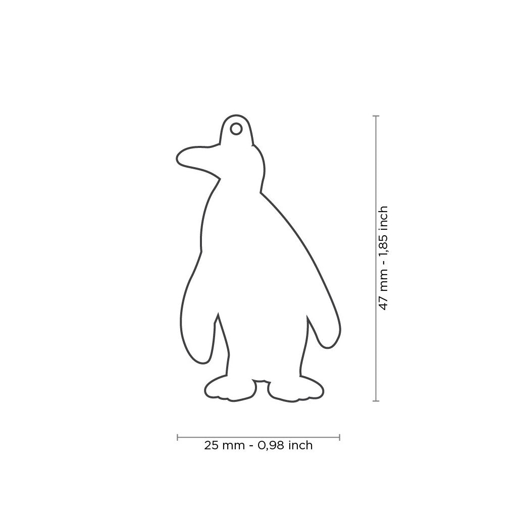 Placa ID Charms en Forma de Pingüino para Perros y Gatos | MyFamily