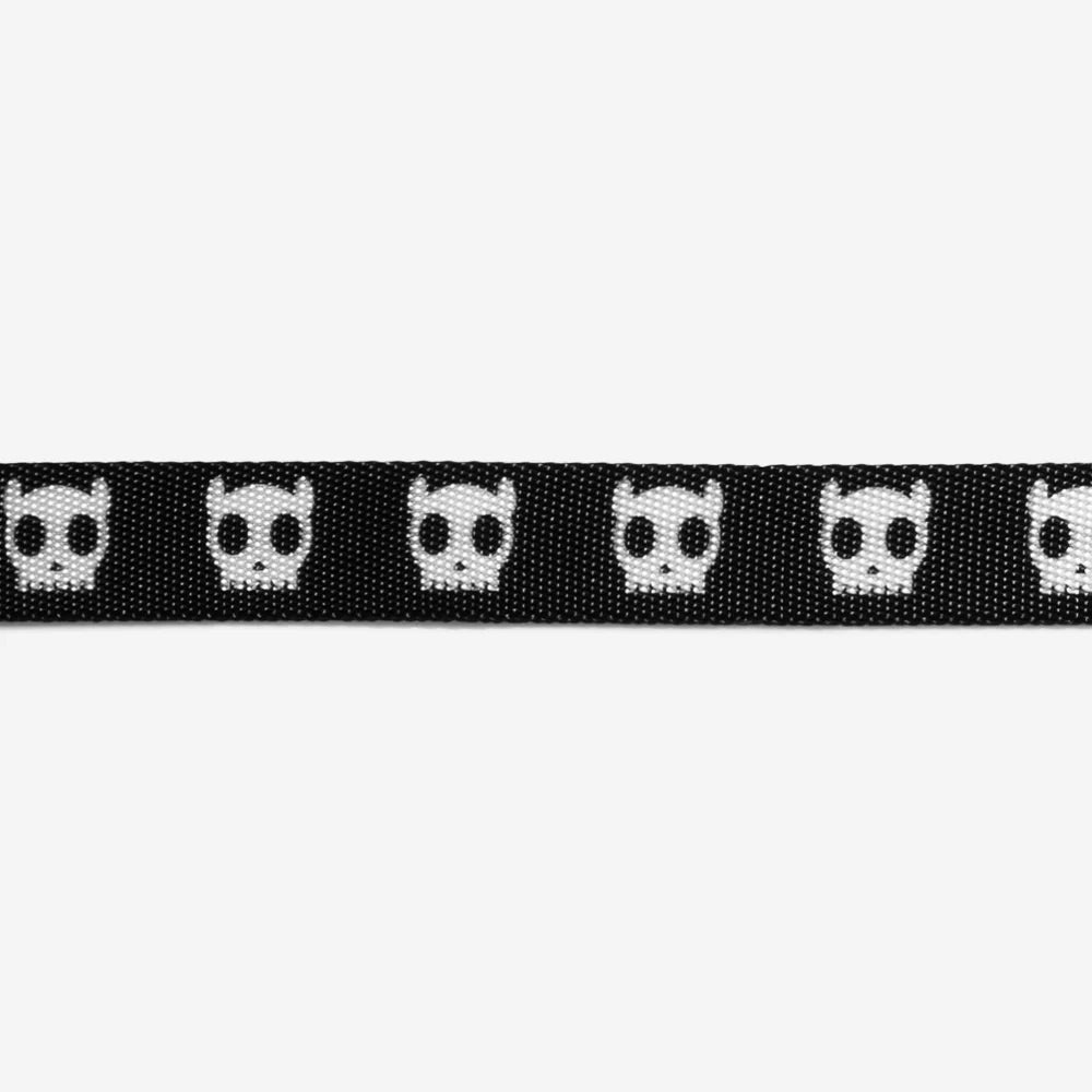 Collar para Gatos Skull 2.0 - Negro con Blanco (Skull) | Zee.Cat