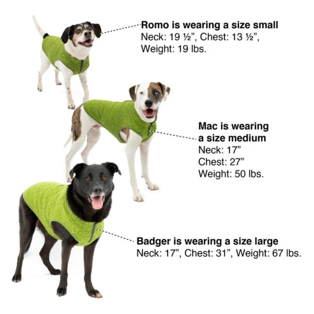 Suéter para Perro de Punto Polar Azul de Kurgo