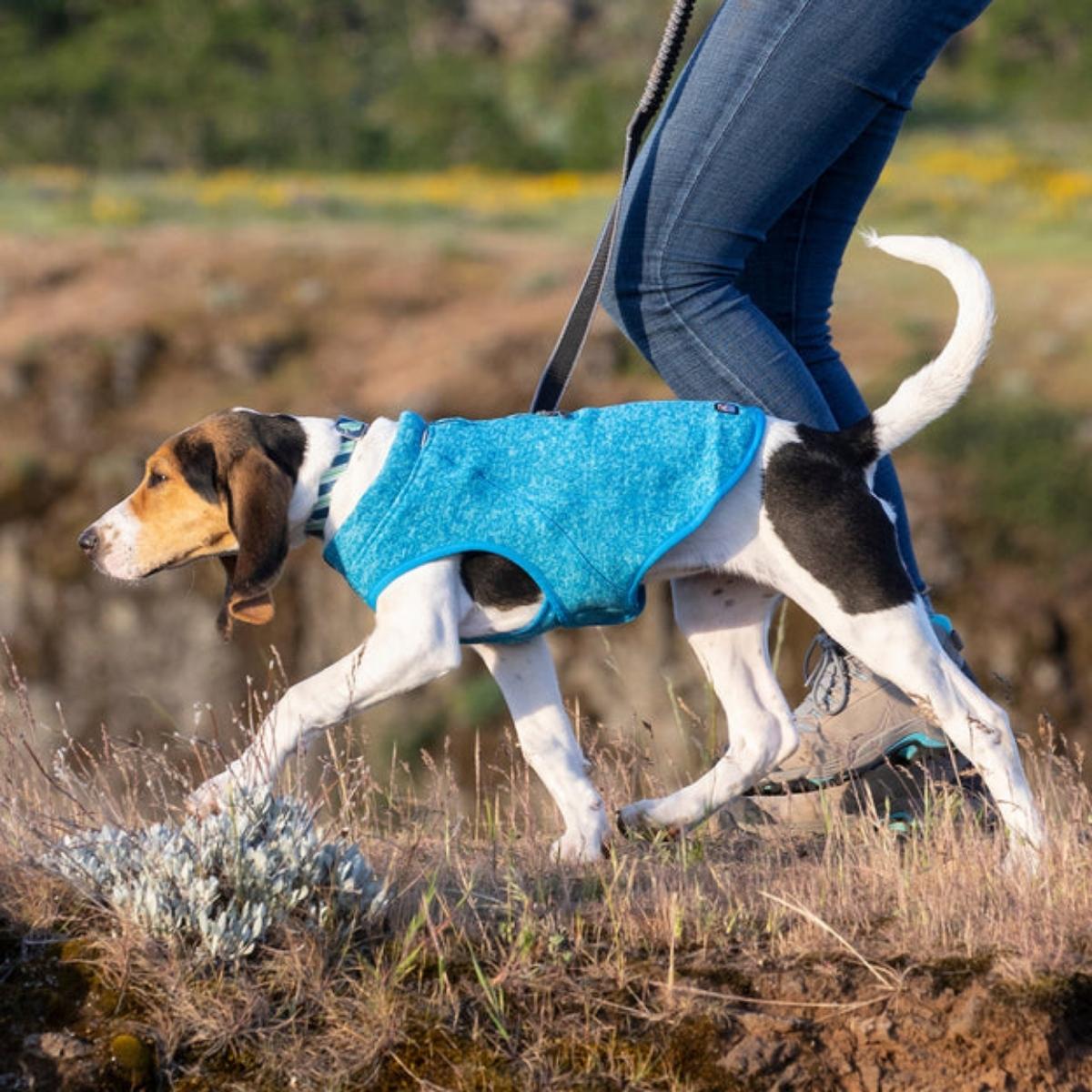 Suéter para Perro de Punto Polar Gris de Kurgo