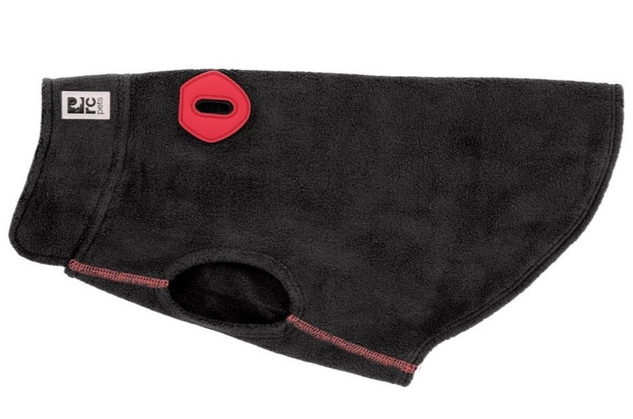 Suéter Polar de Felpa Ligero en color Negro