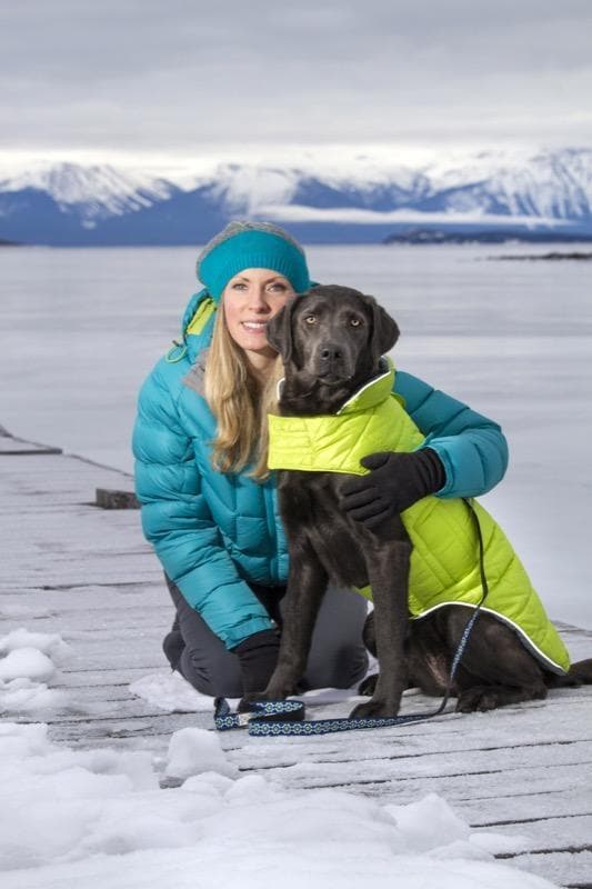 Chamarra para Perros Puff Doble Vista Azul Intenso/Azul Cyan - RC