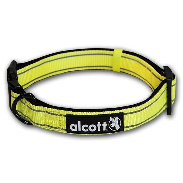 Adventure Collar Neon Yellow - Collar de Aventura Alcott Amarillo Neon