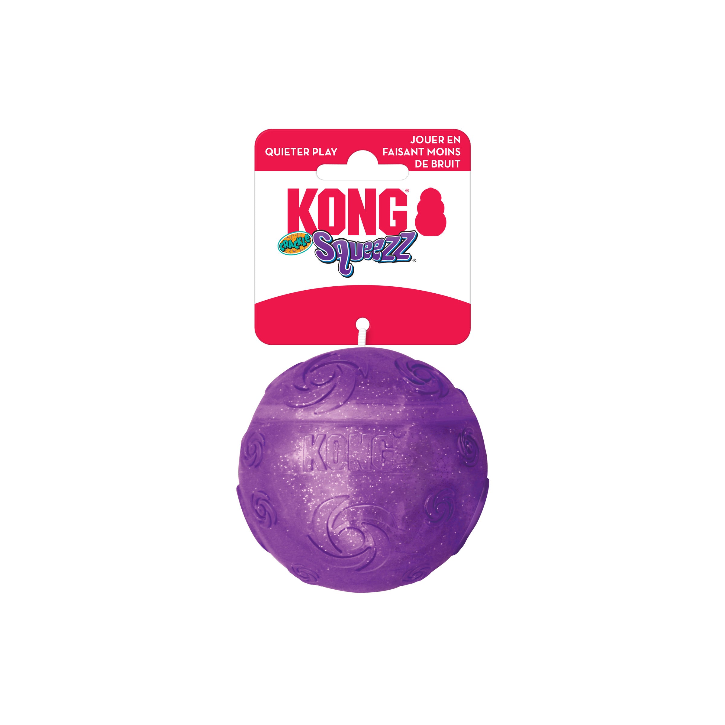Squeezz Crackle de Kong - Pelota Kong Squeezz