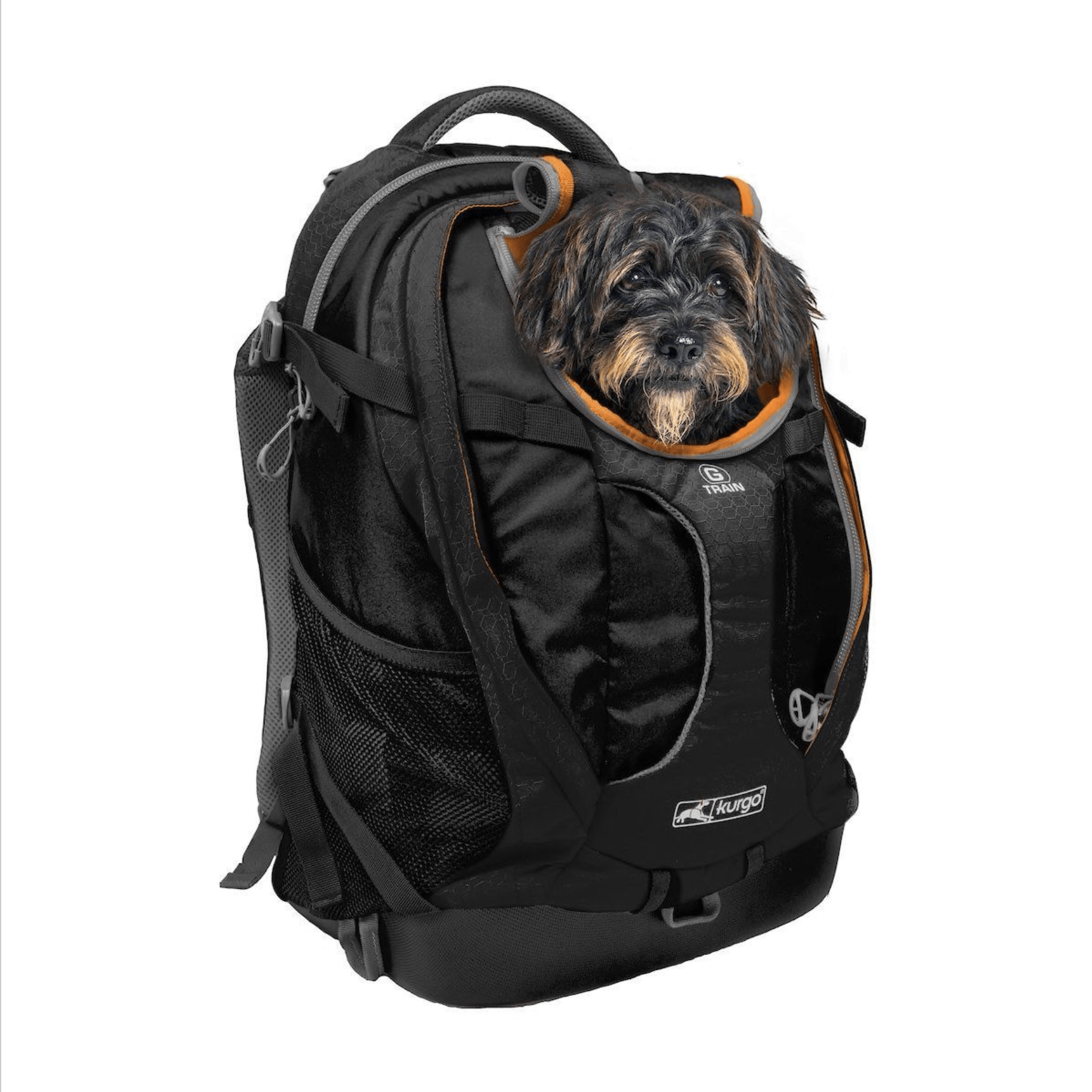 Mochila Backpack para Cargar a tu Perro en Negro - Kurgo®