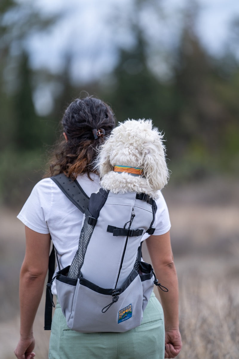 Mochila Negra Ultra Ligera en 4 Medidas para Transportar a tu Perro - Sierra Dog Pack