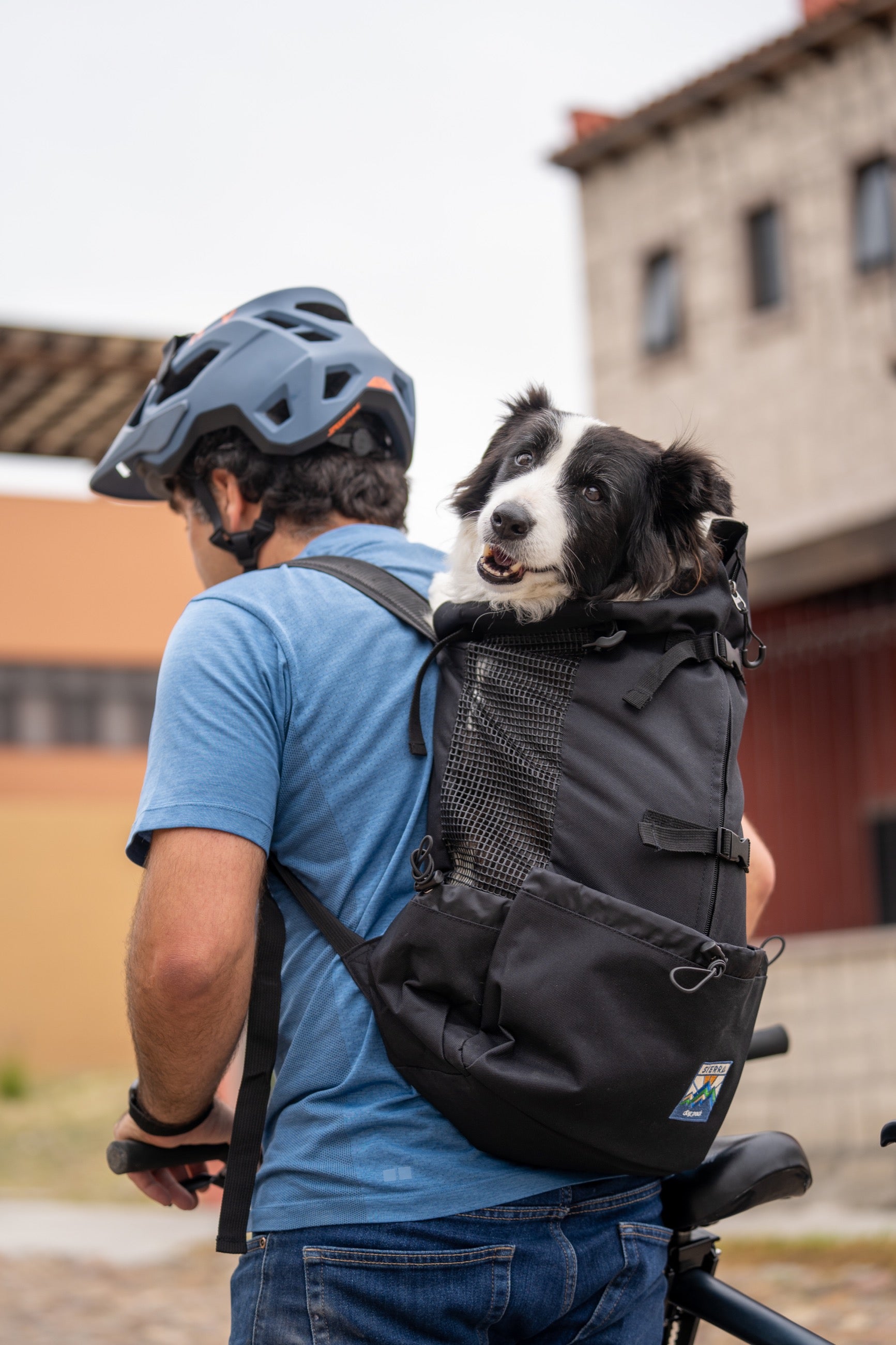 Mochila Gris Ultra Ligera en Medidas para Transportar a tu Perro